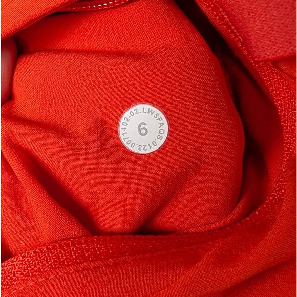 Lululemon W5FAQS Adapted State High-Rise Jogger *Airflow in Solar Orange, size 6 - Picture 3 of 8